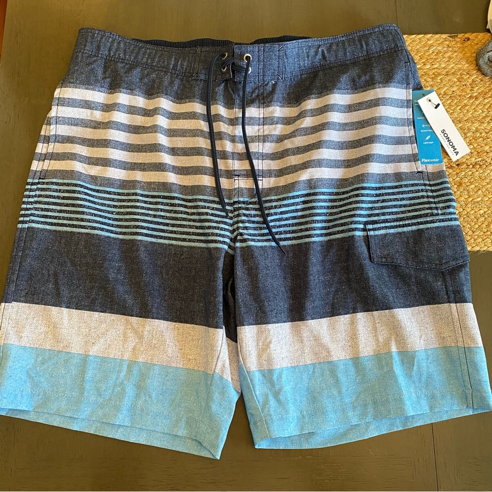 BOGO Blue Swim Trunks - Men’s Sonoma BNWT